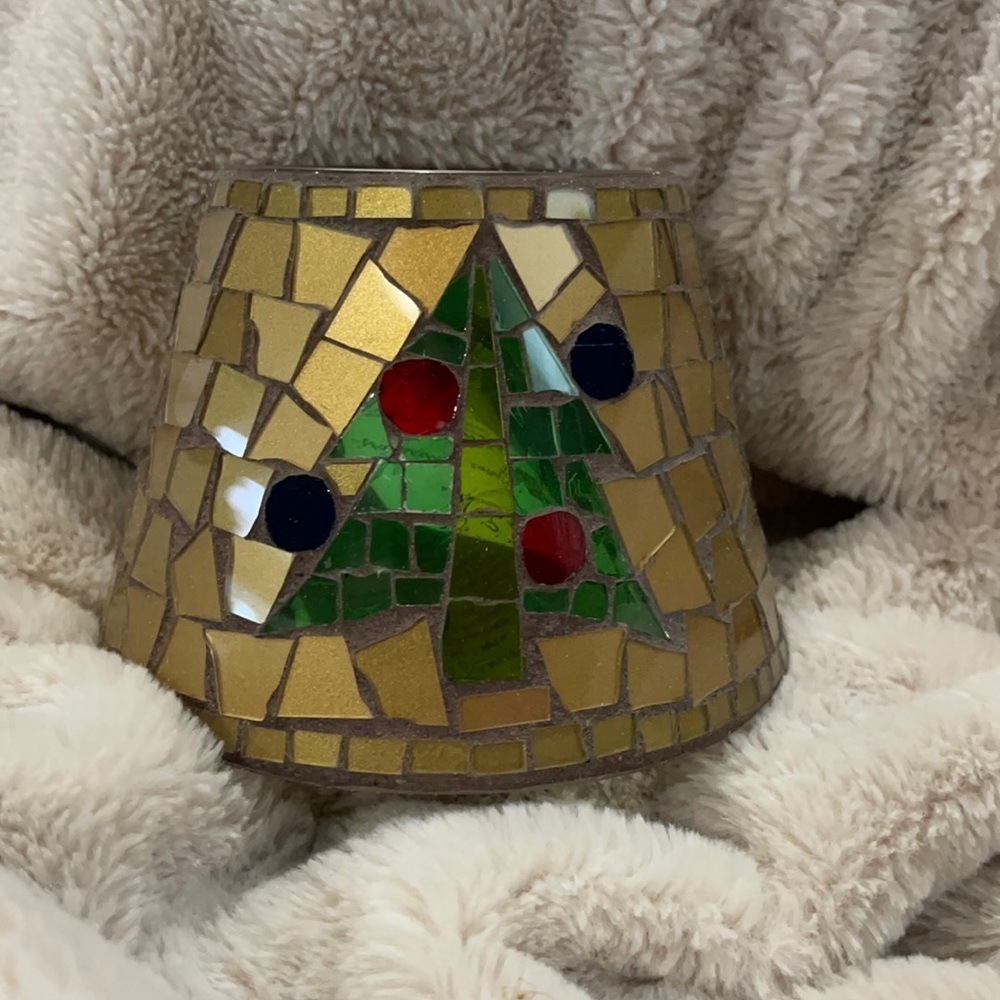New Home Interior Christmas candle shade